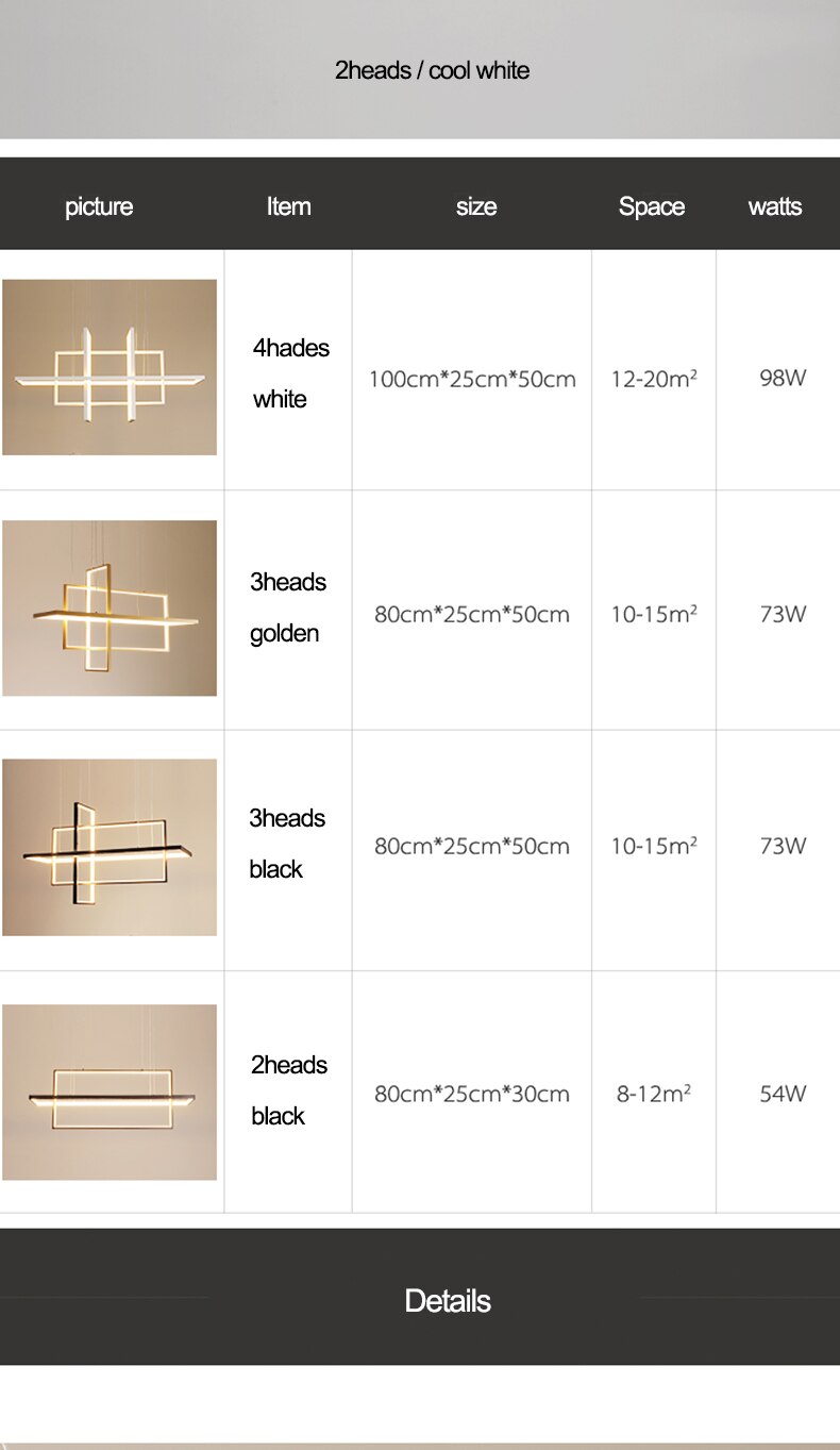 Zen Squarish - Modern Pendant LED