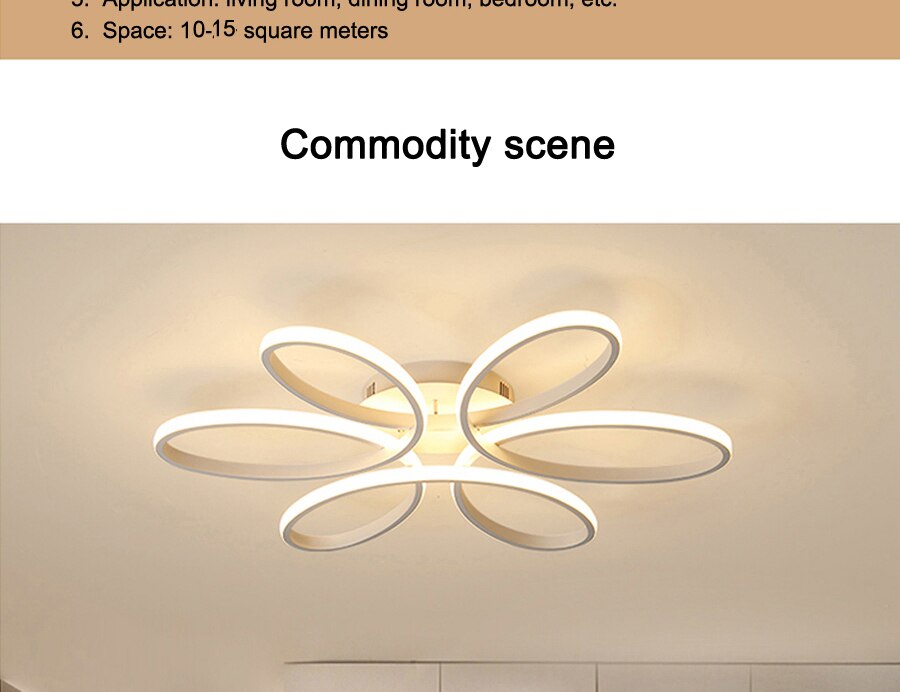 Zen Floret - Modern LED Ceiling Chandelier