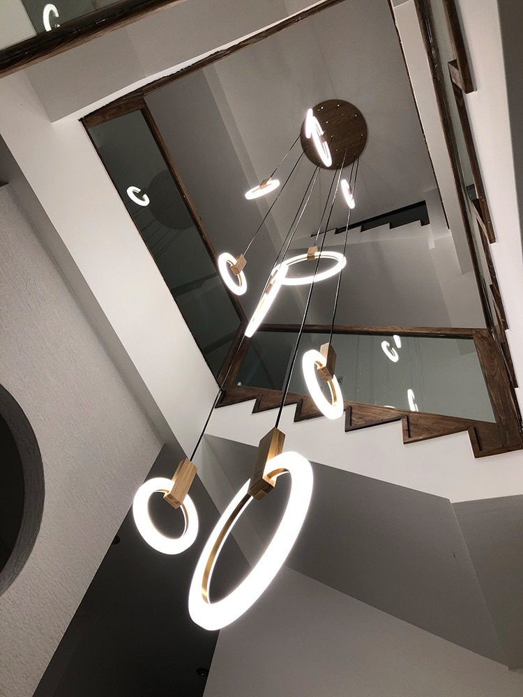 Zen Annulus - Modern LED Chandelier