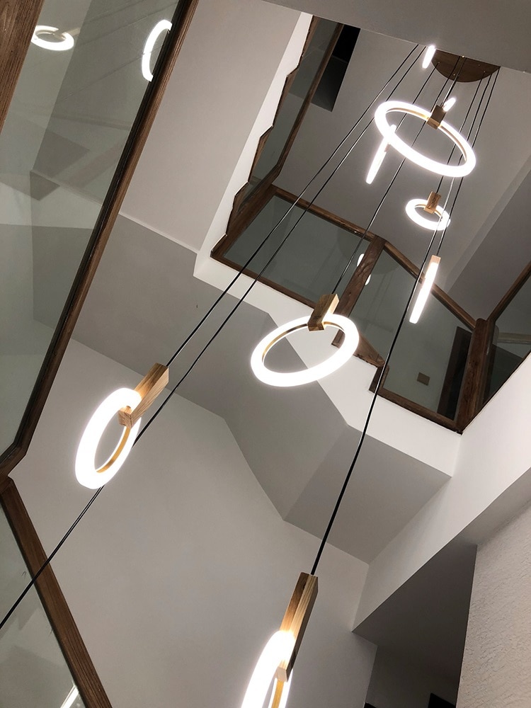 Zen Annulus - Modern LED Chandelier