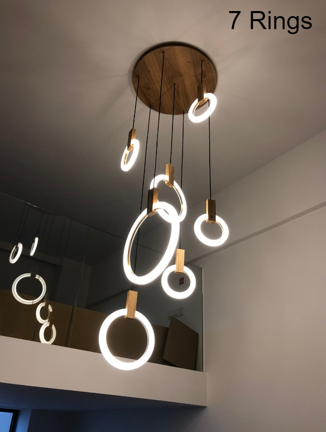 Zen Annulus - Modern LED Chandelier