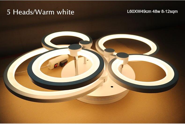 Zen Freesia - Modern LED Ceiling Chandelier