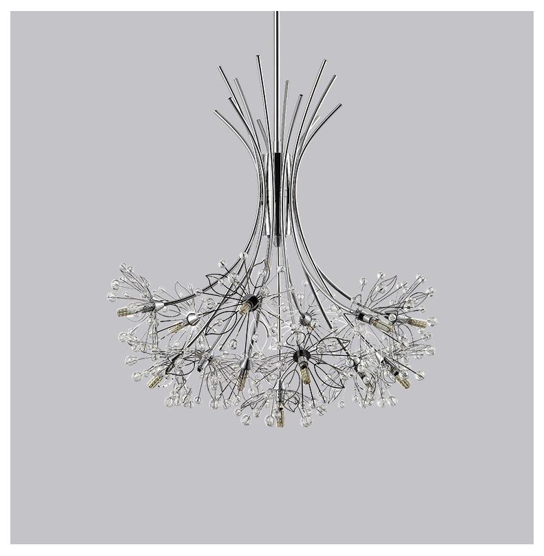Modern Led Chandelie lighting Nordic restaurant pendant lamps bedroom fixtures dining room crystal hanging lights