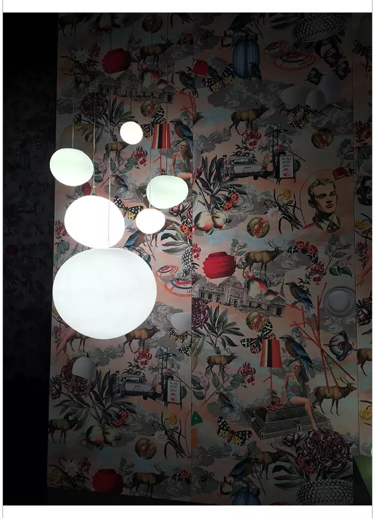 Modern Pebble Pendant Light Italy Foscarini Gregg Hanging Lamp Led Irregular Glass Pendant Lamp Loft Dining Room Kitchen Fixture