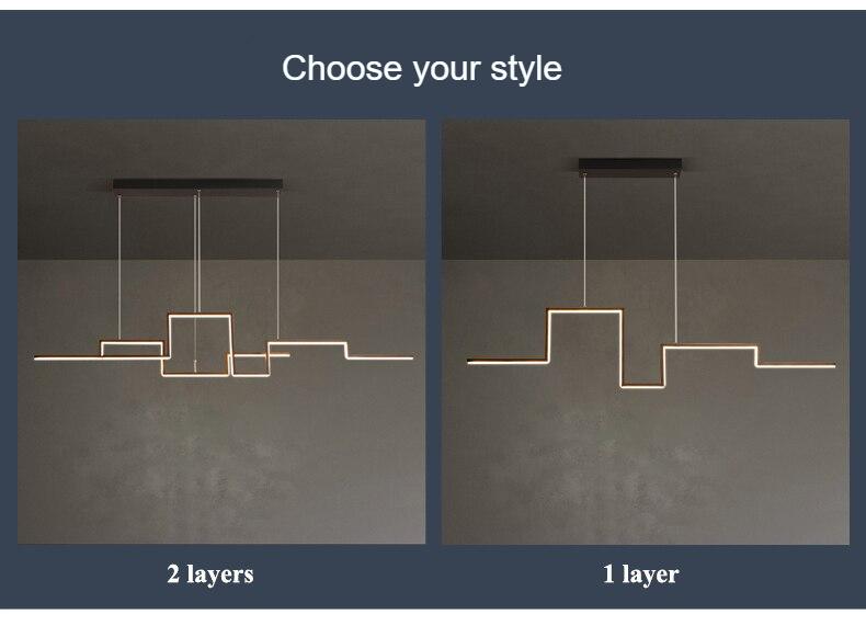 Modern Geometry Led Pendant Lights Black Led Pendant Chandeliers Lighting For Living Room Decor Dining Room Bedroom Hanging Lamp Modern Geometry Led Pendant Lights Black Led Pendant Chandeliers Lighting For Living Room Decor Dining Room Bedroom Hanging Lamp