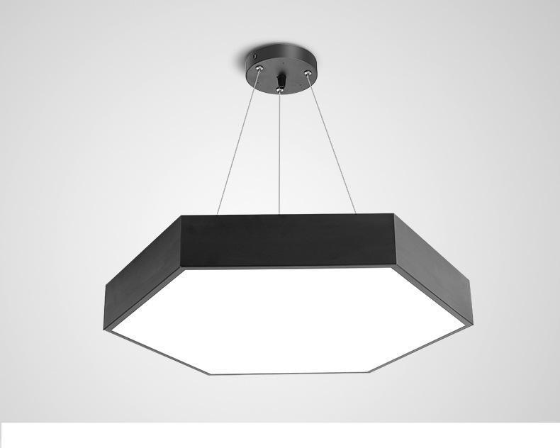 New Creative Hexagon Shape Chandelier Lighting LED Honeycomb Combination Office Internet Cafe Gym Industrial Style Indoor Lamp New Creative Hexagon Shape Chandelier Lighting LED Honeycomb Combination Office Internet Cafe Gym Industrial Style Indoor Lamp