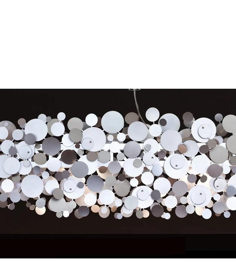 Pendant lamp in luxury Restaurant post-modern Dining room Chandeliers Stainless steel gold/chrome Chandeliers for dining room